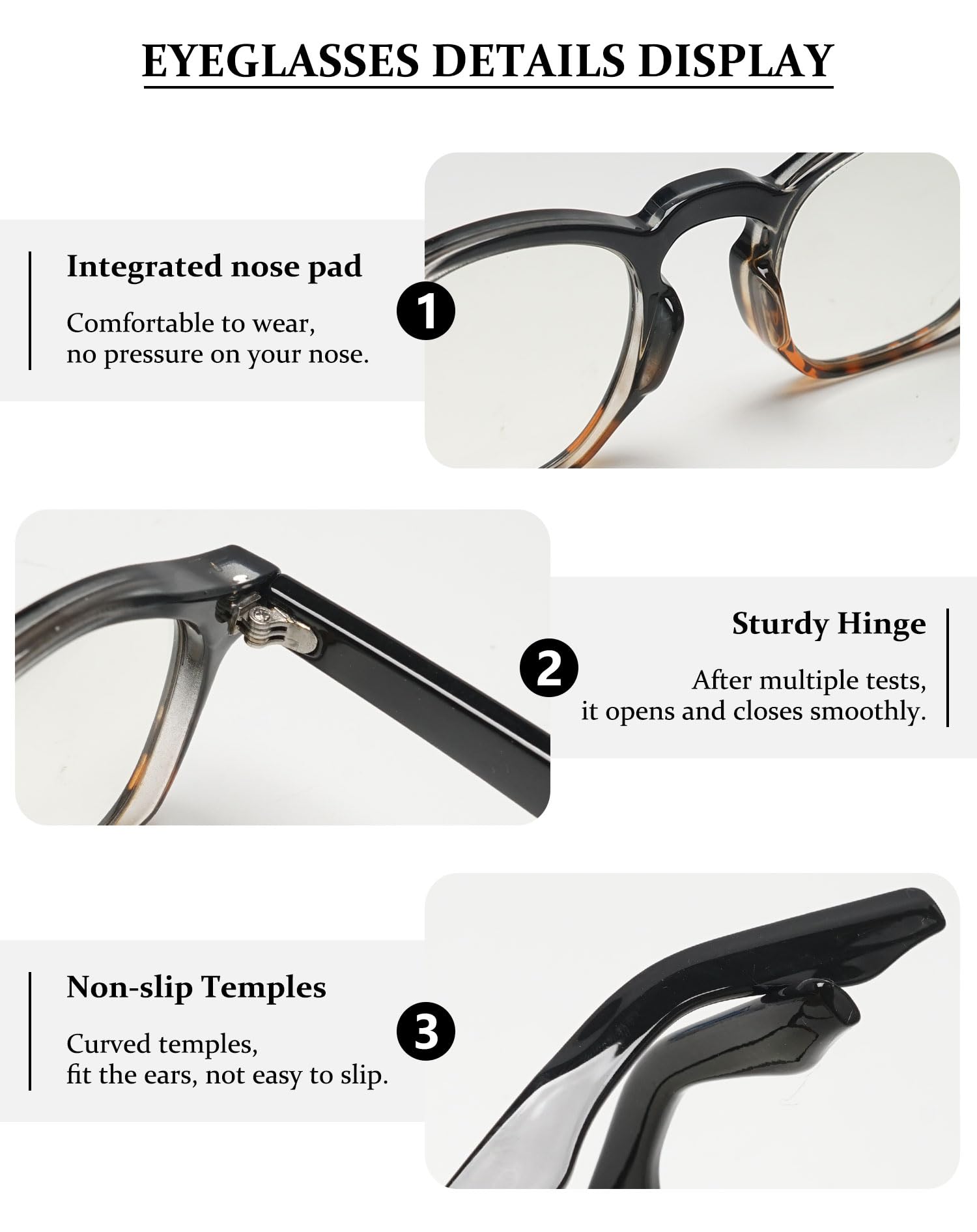 VEVESMUNDO Selbsttönende Lesebrille Blaulichtfilter Photochrome Sonnenlesebrille Getönt Brillen mit Sonnenschutz