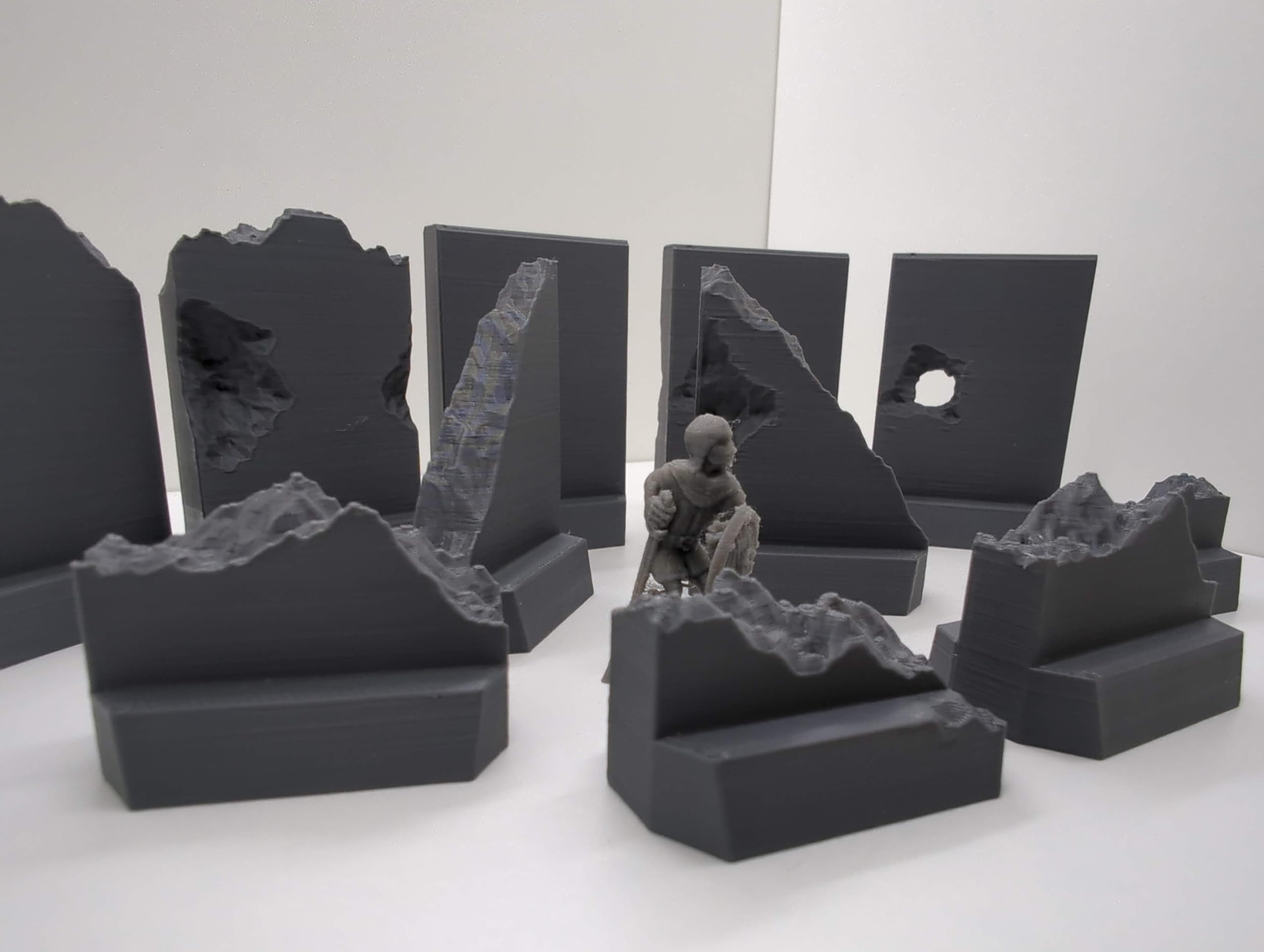 Texas Barriers (12x Pieces), Grey - Image 2