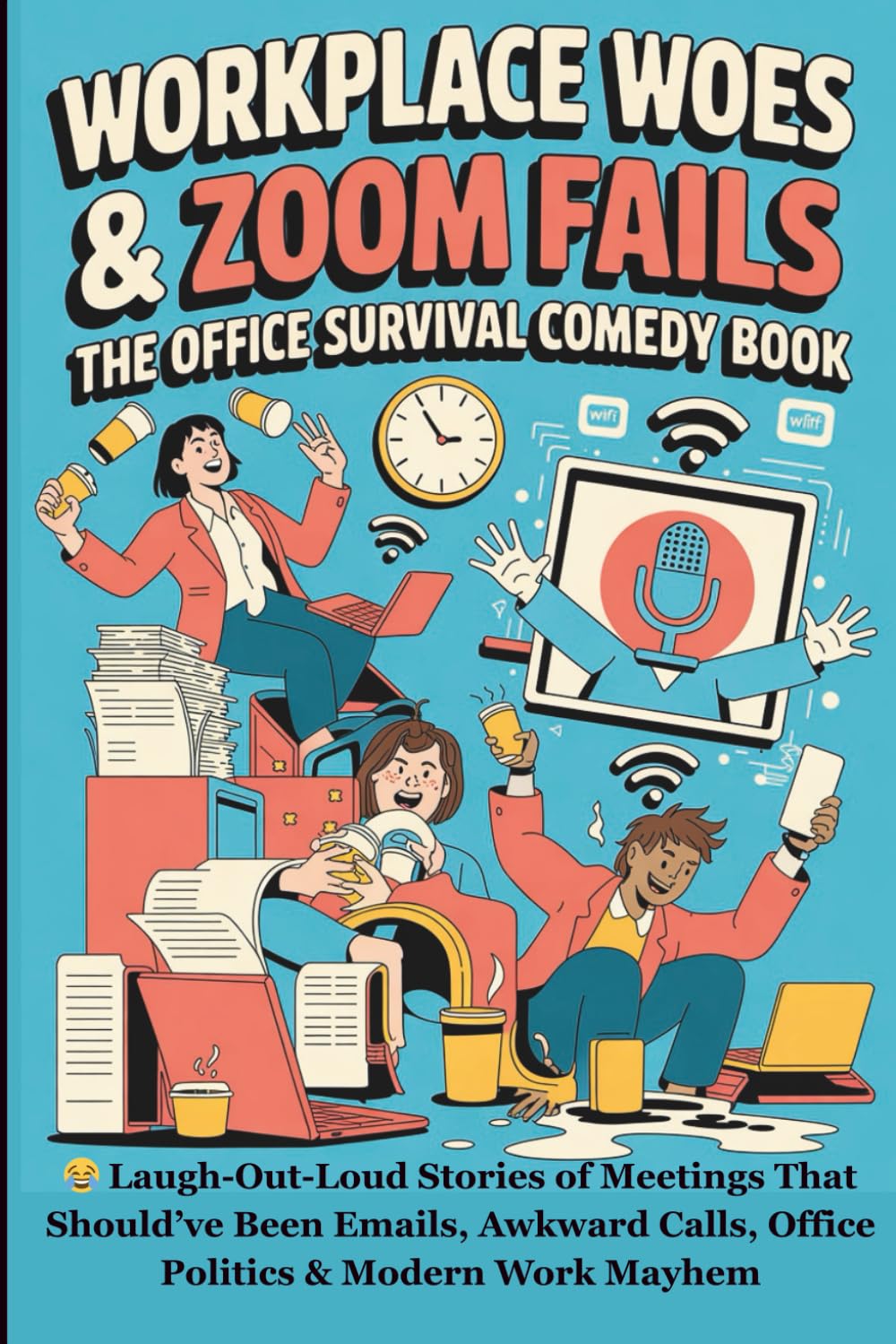 Workplace Woes & Zoom Fails: The Office Survival Comedy Book: Laugh-Out-Loud Stories of Meetings That Should’ve Been Emails, Awkward Calls, Office Politics & Modern Work Mayhem