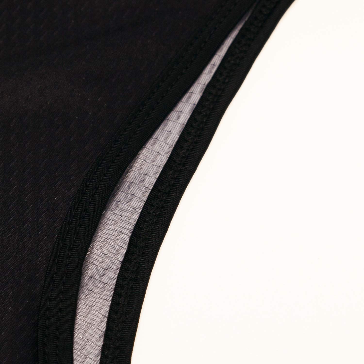 Maglia da ciclismo da uomo in jersey senza maniche S-3XL riflettente 3 tasche, Uomo, CD5521