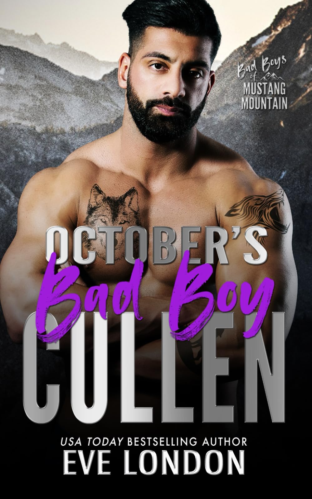 October's Bad Boy - Cullen: A single dad, firefighter, nanny romance (Bad Boys of Mustang Mountain)