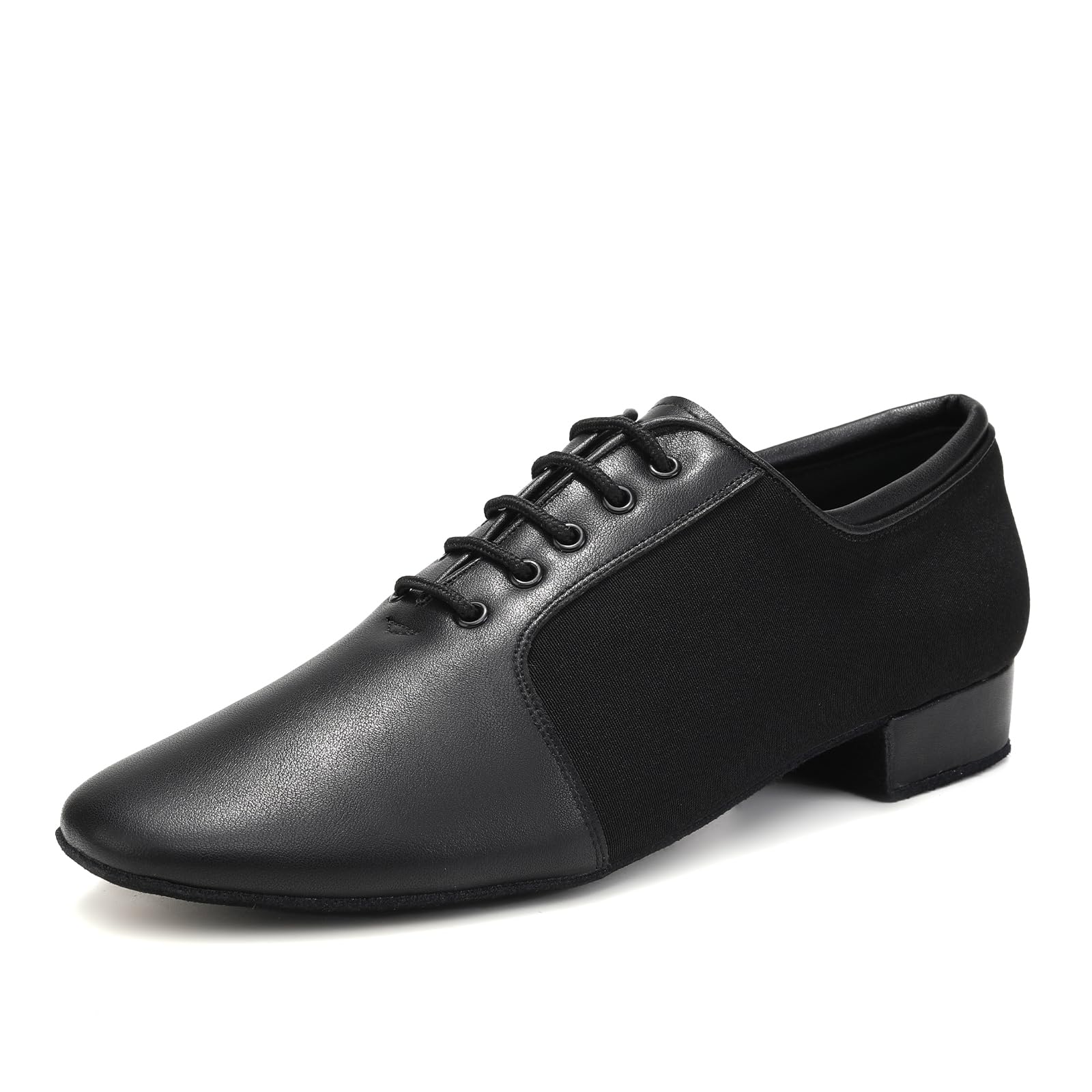 Zapatos de Baile Latino Modernos para Hombre con Cordones Tango Salsa práctic de salón Zapatos de Baile Tacón Bajo