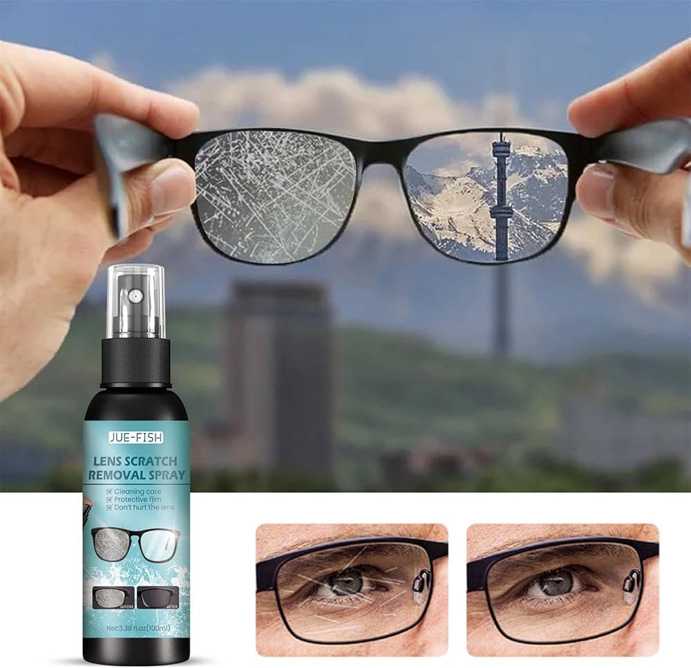 眼鏡クリーナー Amazon.co.jp: メガネクリーナー,100l メガネレンズ キズ消しスプレー