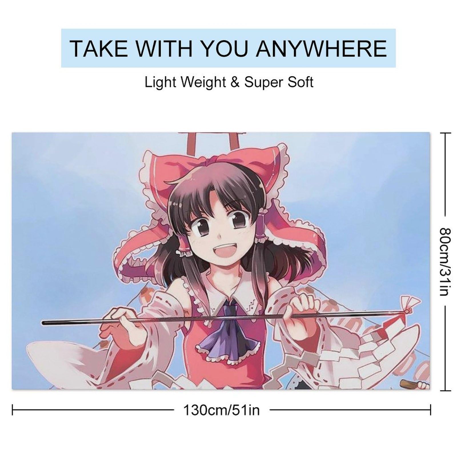 Amazon.co.jp: バスタオル 東方 博麗霊夢 アニメ ビーチタオル スイム
