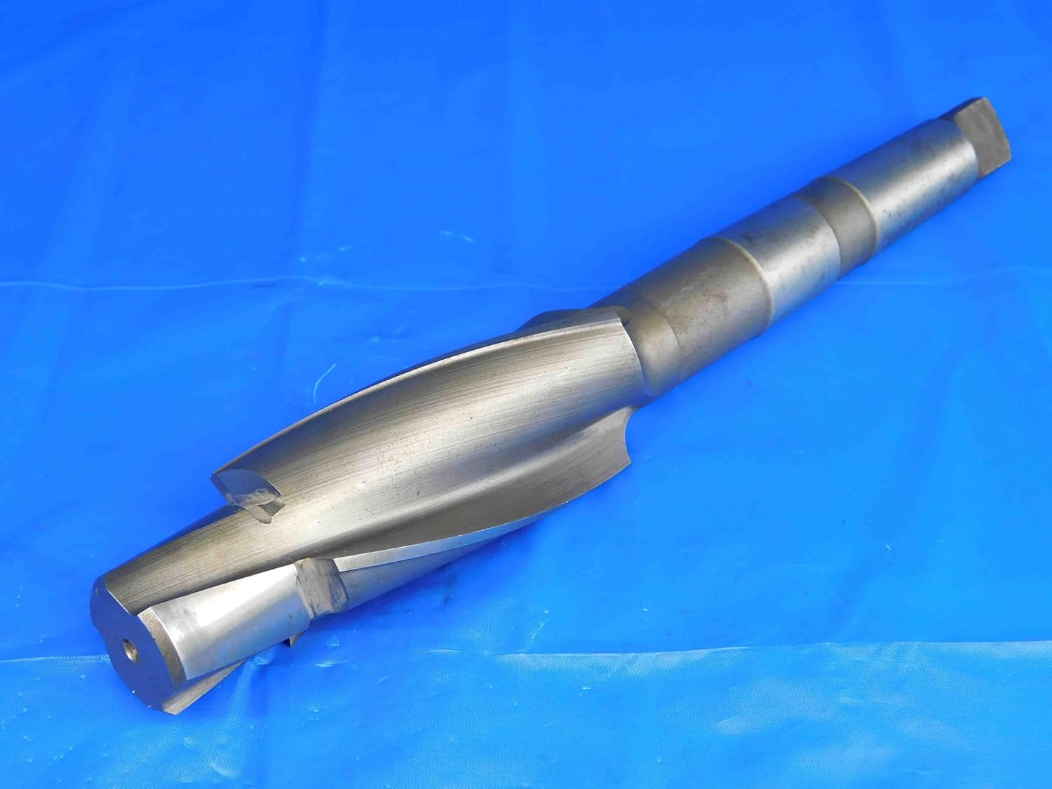 M & J Tooling LLC 27mm Pilot 1 1/2 O.D. HSS Counterbore Morse Taper #3 Shank 3 Flute MT3 10"" OAL - BR3511AE4
