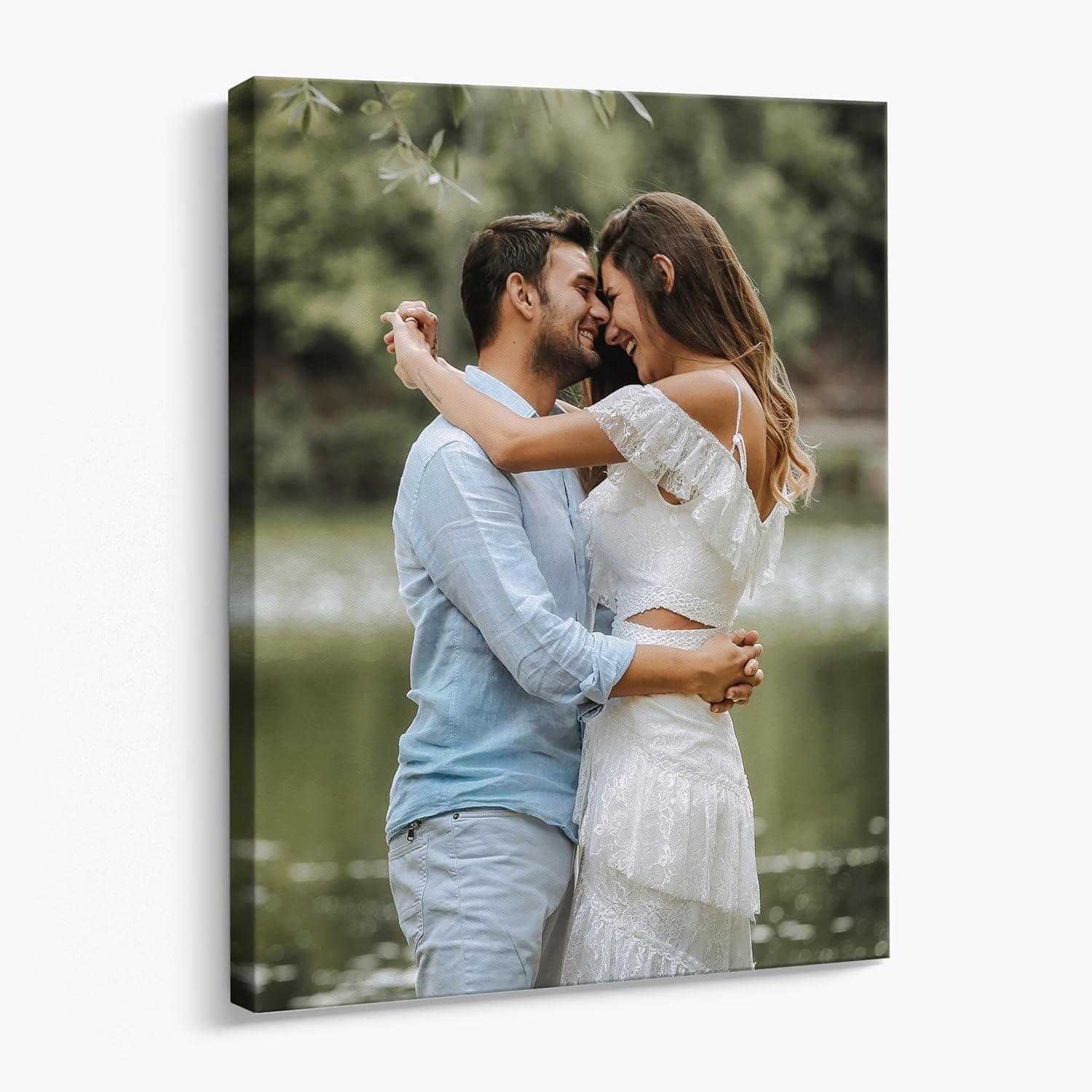 - P&L ART. Personalized Custom Canvas Prints: Photo On Canvas Transform Your Photos into Stunning Framed Wall Art Digitally Printed Photo To Canvas Ideal for Home Decor Gifts Keepsakes Framed 10x12