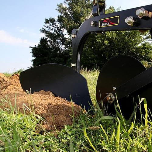 Miniatura 11 de Brinly PP-510-A remolque de enganche de manga detrás del arado de molde, 10"