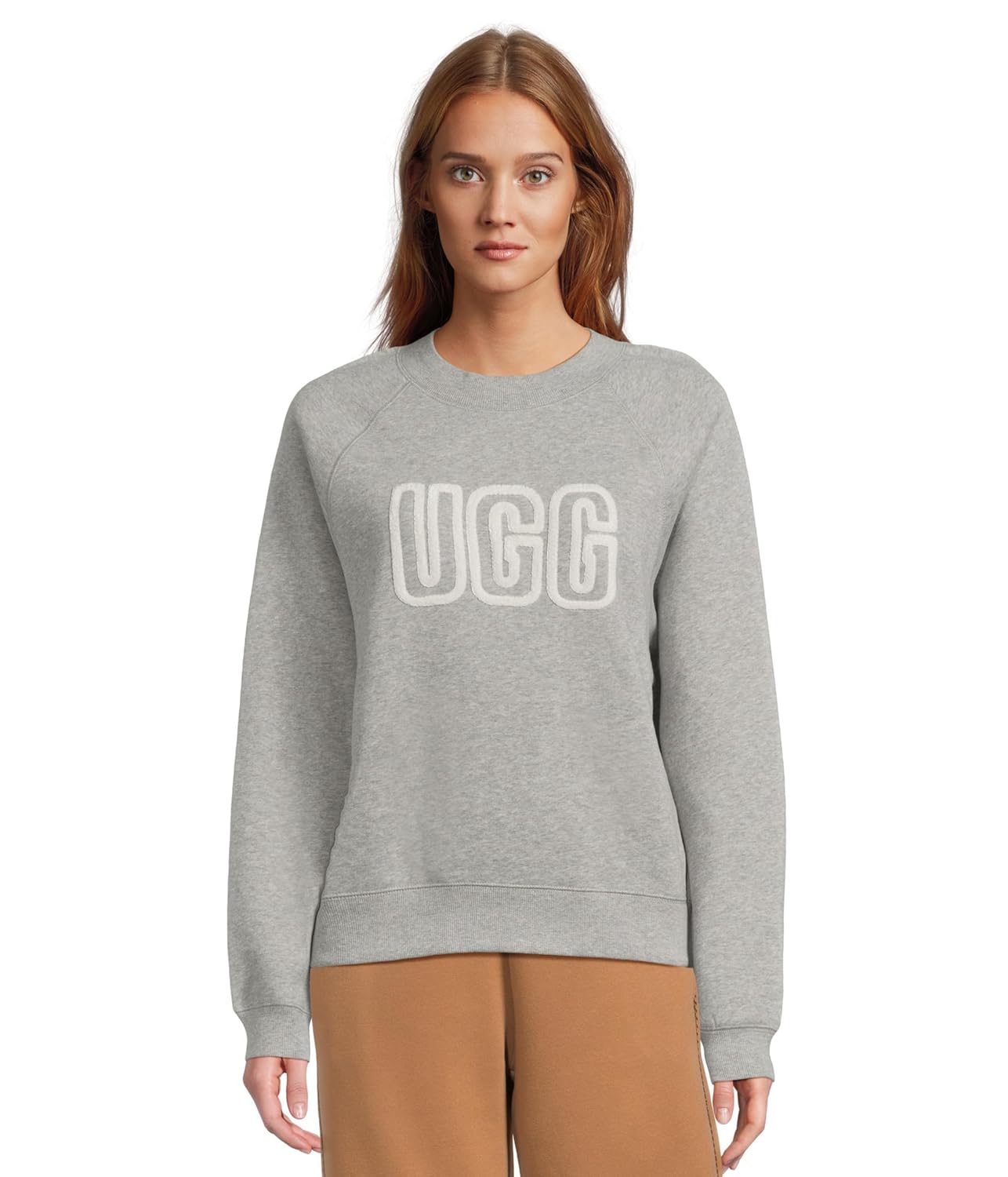 UGG Womens Ugg Logo Crewneck