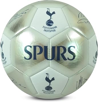 Tottenham Hotspur FC Spurs Special Edition Signature Ball Size 5 SS08293 Ball, Adults Unisex, Multicoloured Multicoloured