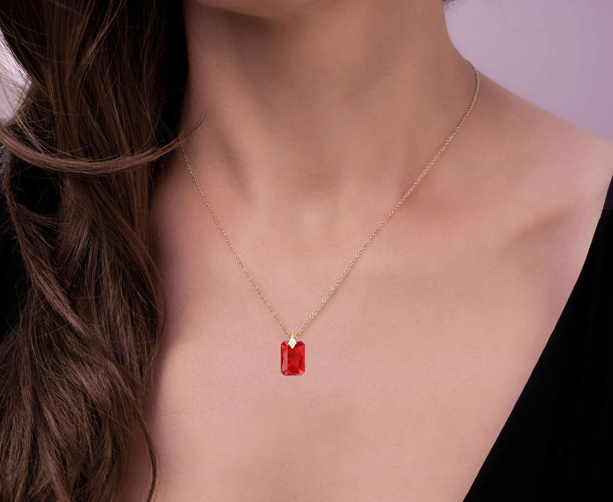Cierre de solapa, pendientes de bisutería, collar de plata 925, juego de joyas para regalo de cumpleaños para novia, mujer y niña, juego de joyas para mujeres, Plata de ley,