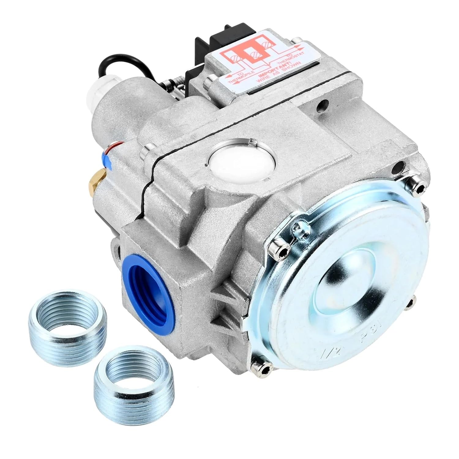 Gas Fryer Repair Parts 700 Series Millivolt Gas Valve Fit for 700-506 Thermostat Gas Valve Replacement Parts