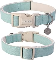 Vista 222 de DOGWONG Collar de perro de San Valentín, collar de perro con estampado de corazones para perros grandes, lindos collares de primavera, hembra