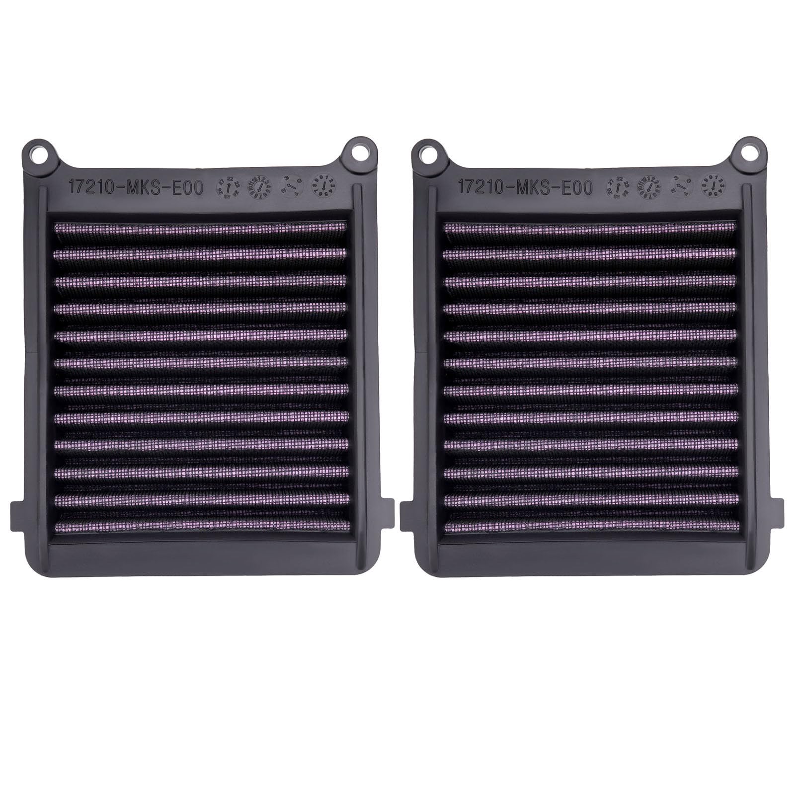 Road Passion Filtro de Aire17210-MKS-E00 Compatible con Honda CRF1100 LA Africa Twin Adventure Sports ES ABS EERA 2024 /CRF1100 LD Africa Twin Adv Sports DCT ABS 2L 2020 /CRF1100 LA 2019-2025 (2 PCS)