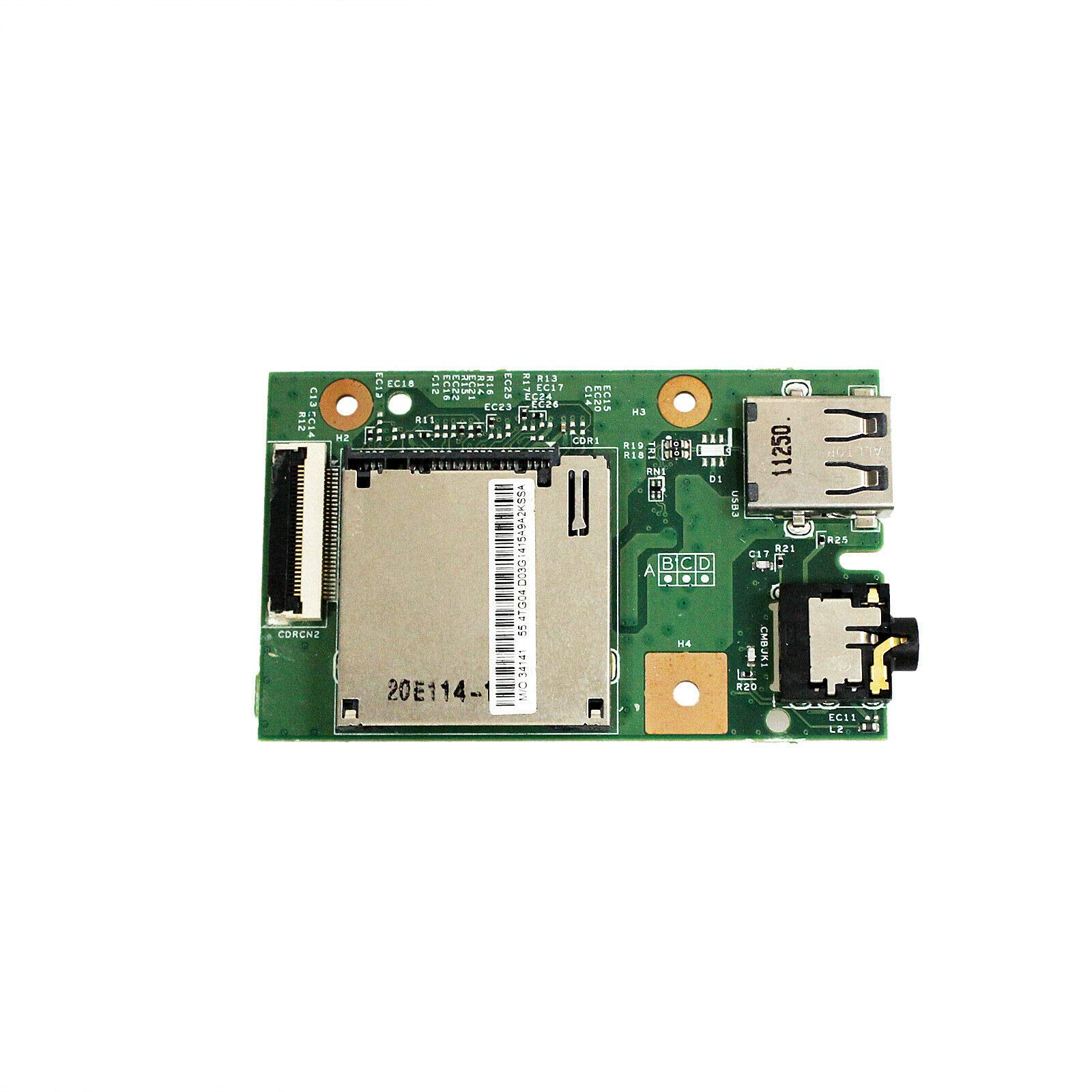 Suyitai Replacement for Lenovo B590 V580 20208 48.4TE10.011 Audio USB Card Reader Board ，10pcs