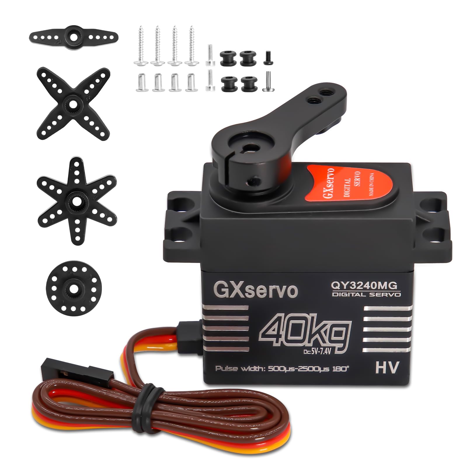 RC Digital Servo 40KG Binghe 40KG Digital Servo Motor Digital Metal Servo High T