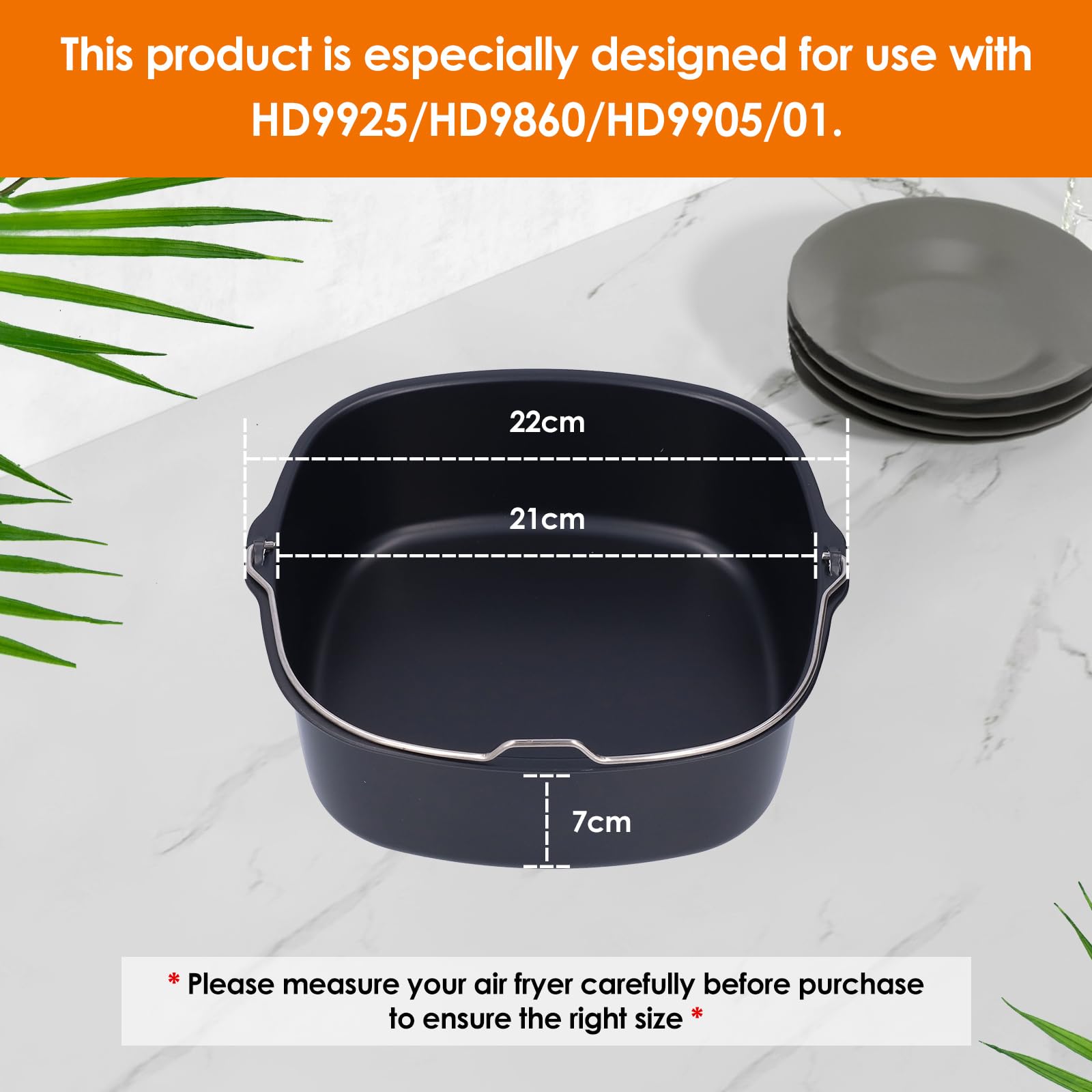 Silikonform für Heißluftfritteuse, 2Pcs Airfryer Zubehör