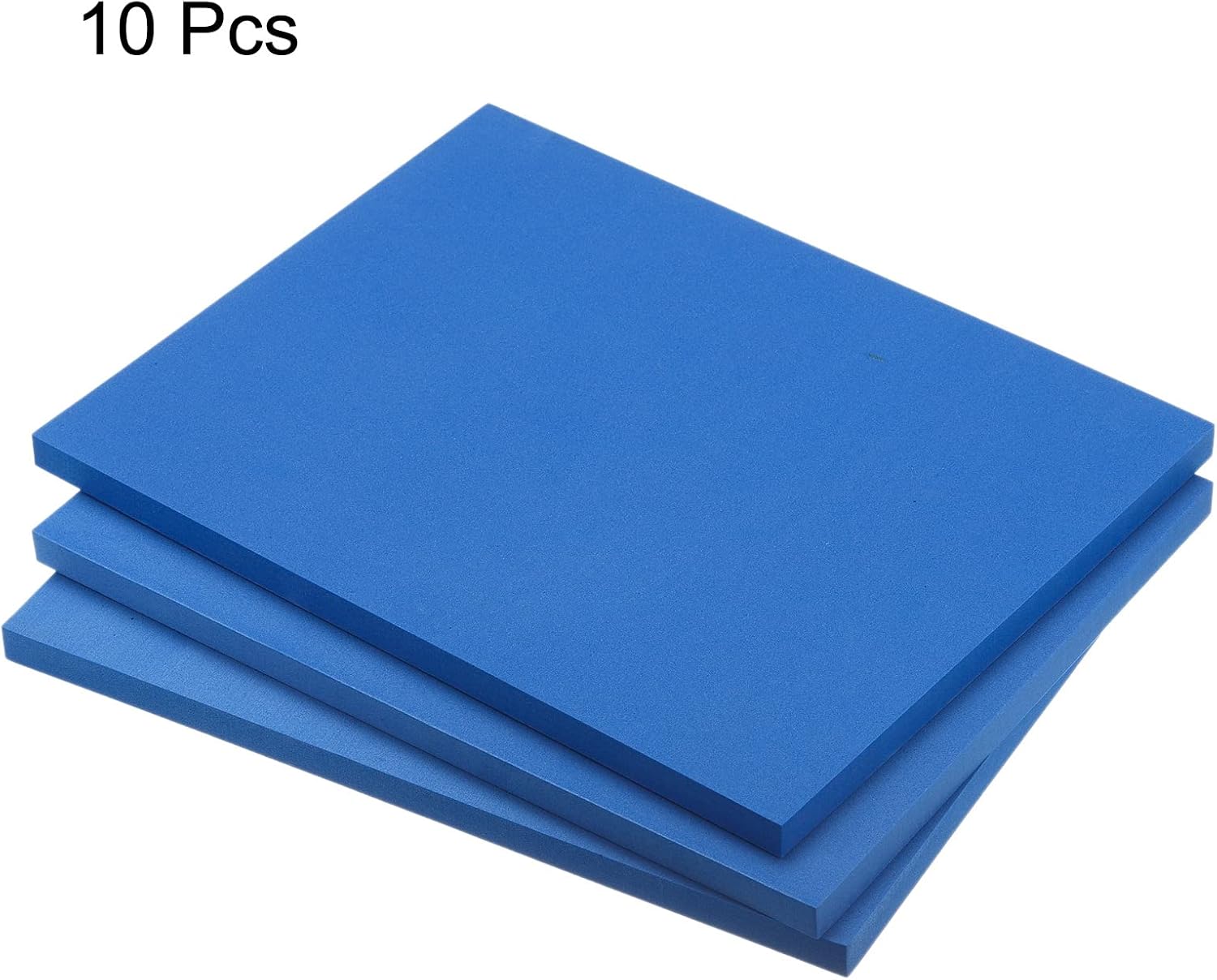 uxcell EVA Foam Sheets Bright Blue 12 Inch x 9 Inch 13mm Thickness for Crafts Pack of 10