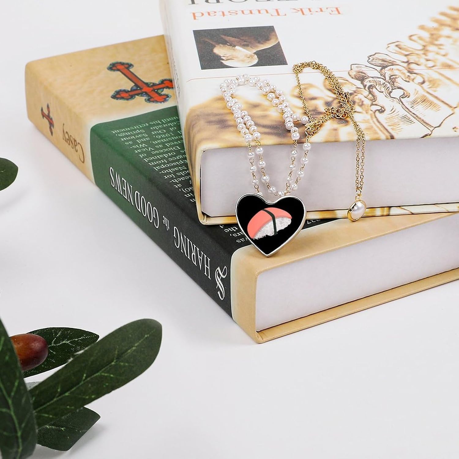 Sushi1 Icon Cartoon Style Badge Pin Brooch Button Stylish Heart Shaped Decorative for Clothes Backpacks Hats
