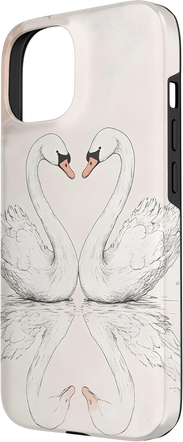 Swans Nature Case for iPhone 15