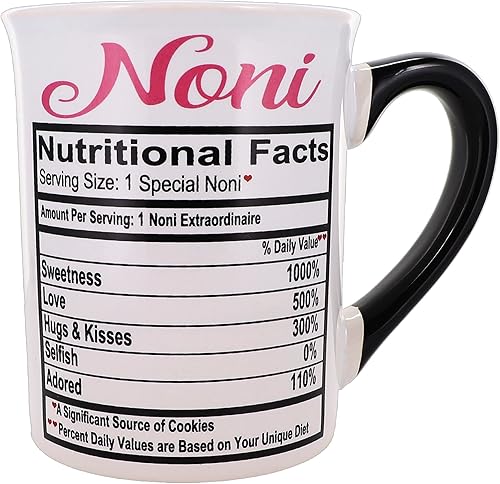 Cottage Creek Noni - Taza de cerámica de 16 onzas, taza de café Noni, los mejores regalos de Noni
