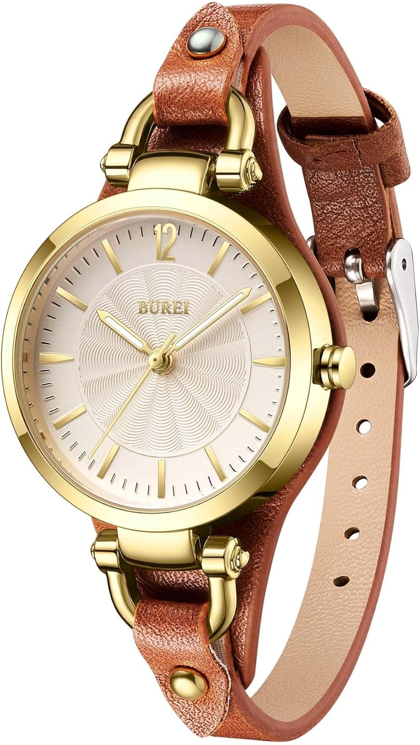 BUREI Watch Demen Elegant Leather Strap Wrist Watch Kenya Ubuy