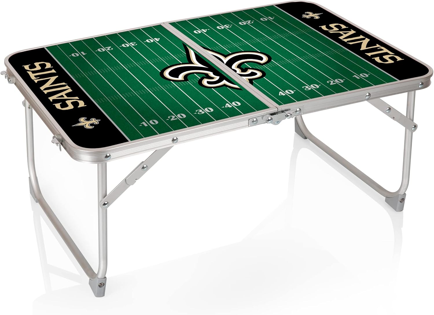 Picnic TIME NFL Concert Mini Portable Table, Small Folding Table, Mini Picnic Table