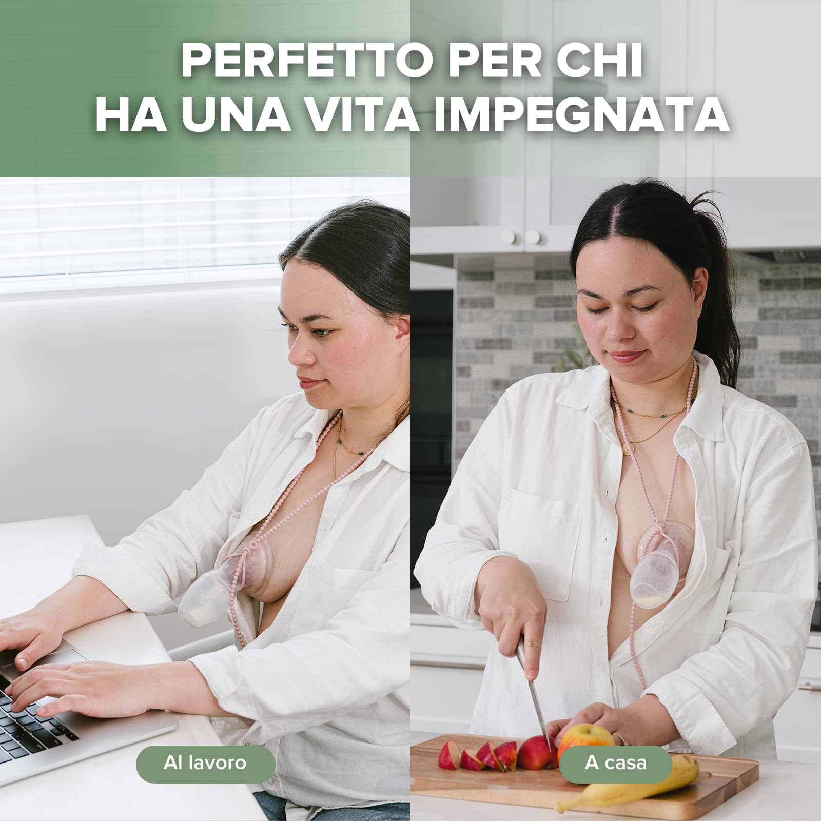 haakaa 100 ML Tiralatte Manuale, Trasparente Tiralatte in Silicone, Aspirazione Manuale per Risparmiare Latte, Sano e Innocuo