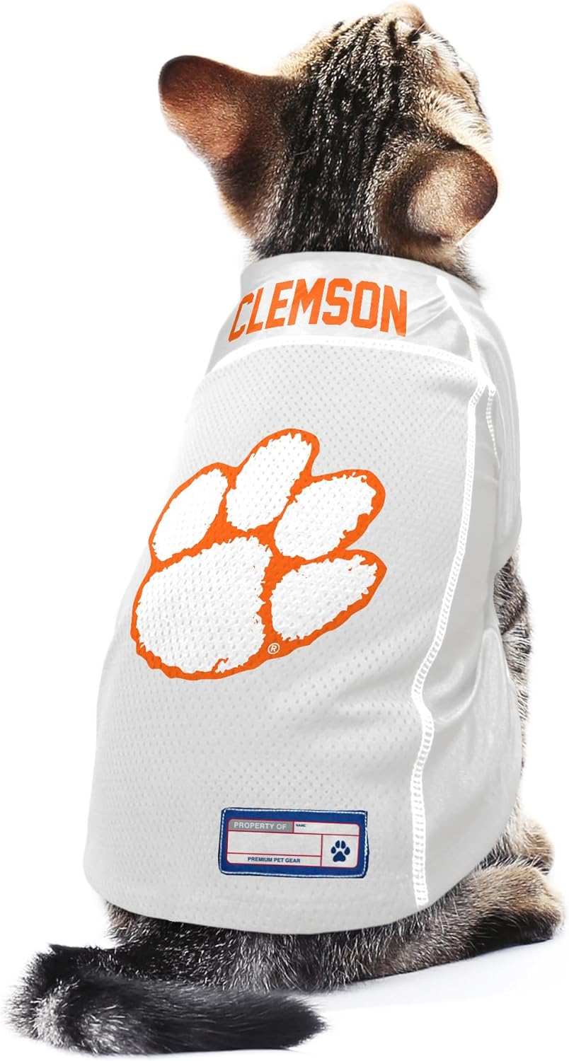 Littlearth Clemson Tigers NCAA Basic Pet Jersey