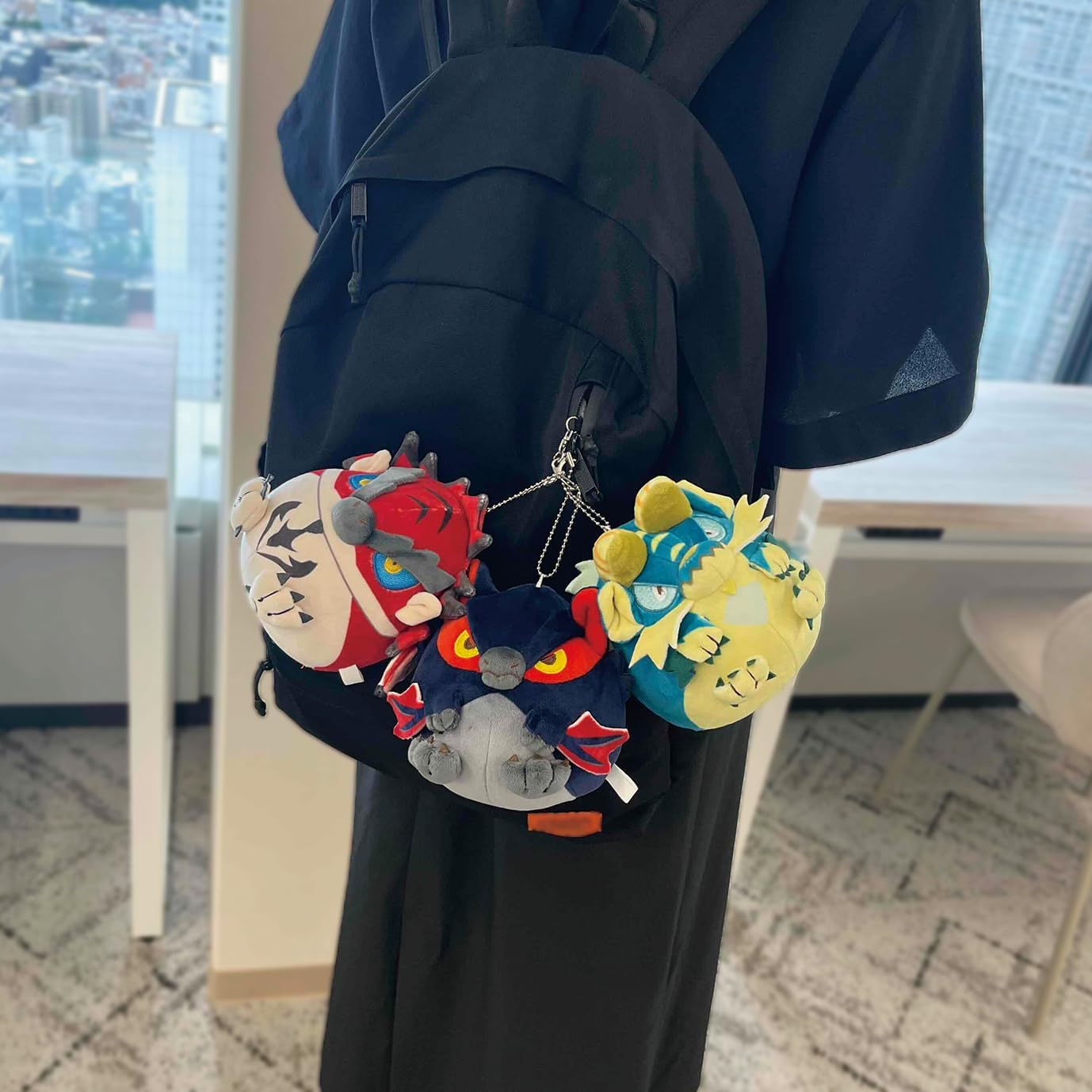 Capcom Monster Hunter: Zinogre Fluffy Egg-Shaped Miniature Plush