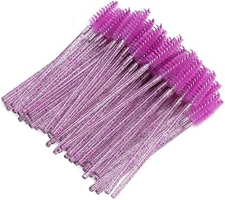 Ymiko 50pcs Nylon Cosmetic Brushes for Mascar...