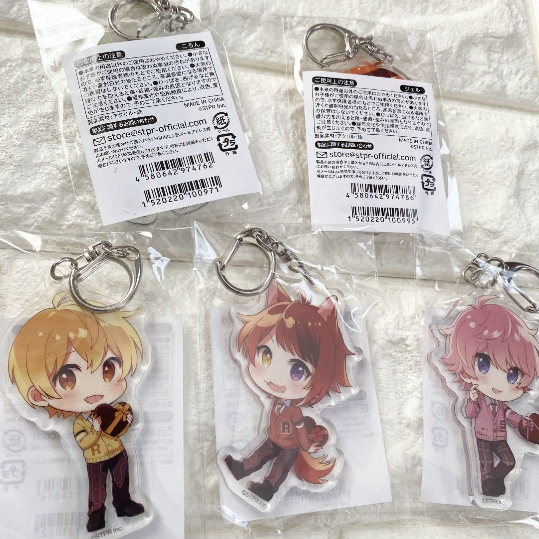 Amazon.co.jp: すとぷり アクリルキーホルダー2022 5個セット ストプリ すとぷり☆アクリルキーホルダー☆さとみ☆アクキー☆新品☆42個セット
