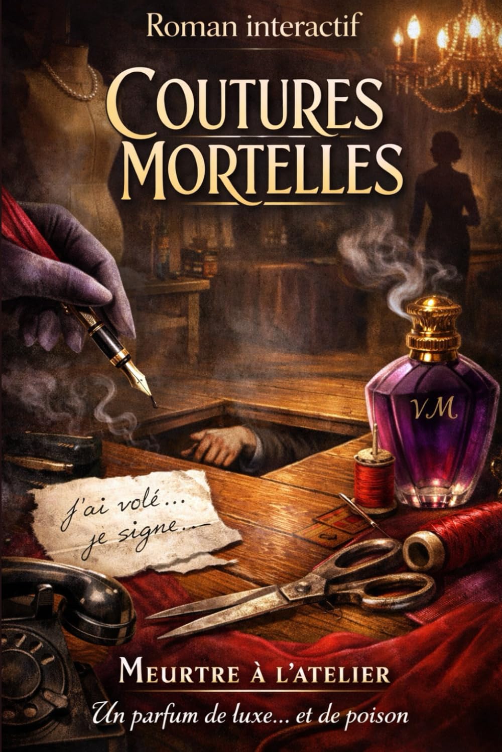 Coutures Mortelles: Meurtre à l’atelier — Un parfum de luxe… et de poison