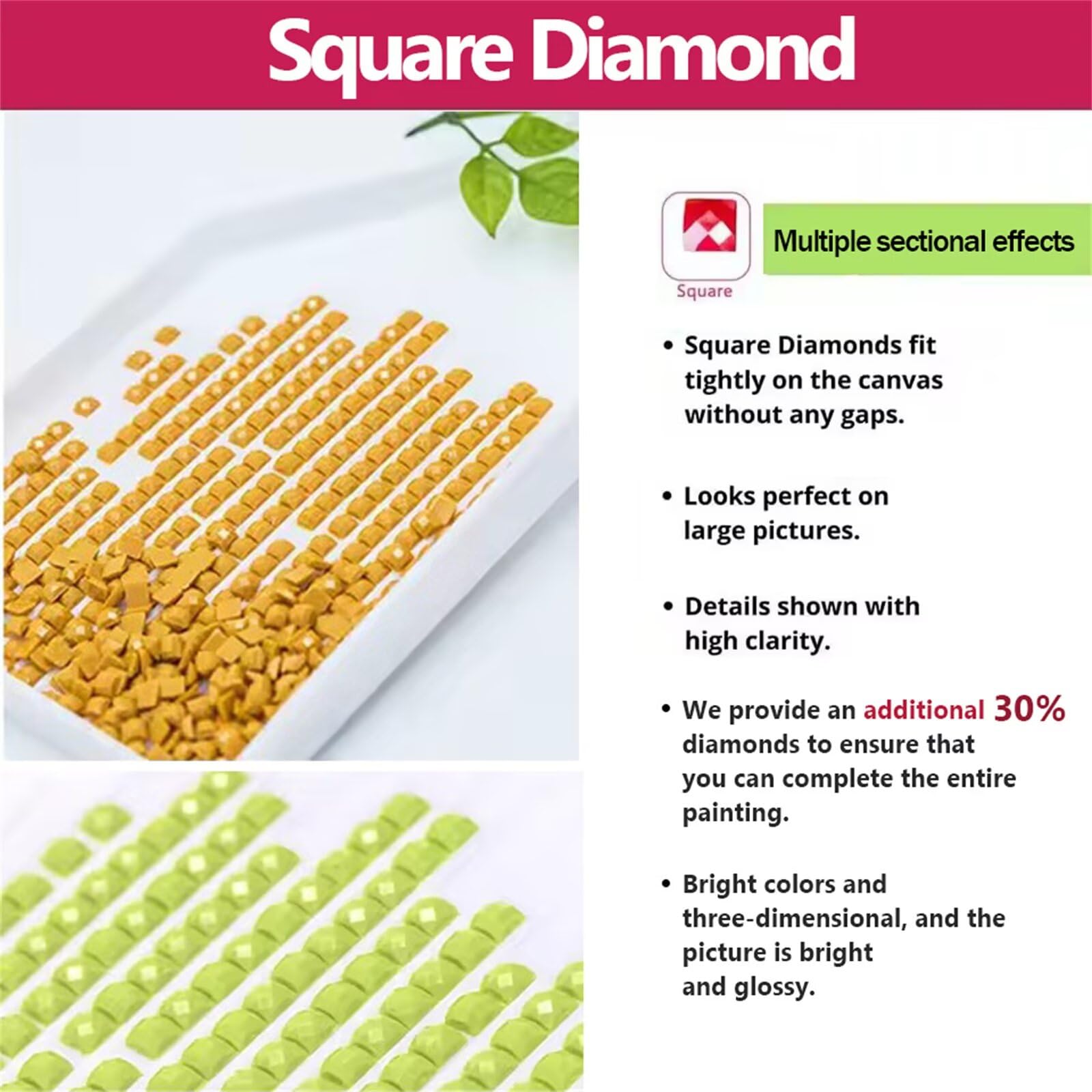 Umfarvt Scogliera Diamond Painting Kit Completo, Square Pittura Diamante per Adulti, 85x105cm Waterfall Sun Kit per Diamond Painting Fai Da Te, Antistress e Ideale come Regalo, Decorazione Casa