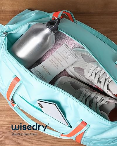 Miniatura 3 de wisedry Paquete de 6 unidades de 176oz de gel de sílice recargable bolsas de desecante de reactivación rápida naranja a verde indicando para