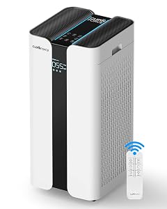 CleanForce Extra Large Air Purifier for Home Large Room H13 HEPA Air Purifier with Carbon Covers 3000ft Office