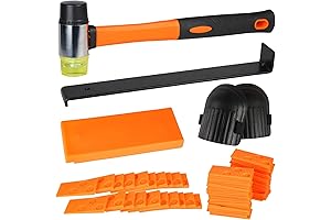 MorTime Vinyl Plank Flooring Essential Installation Kit with Basic Accessories