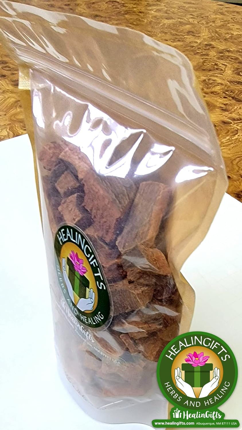 Quina Roja Cinchona Bark hardwood chips from Mexico by Healingifts Herbs and Healing