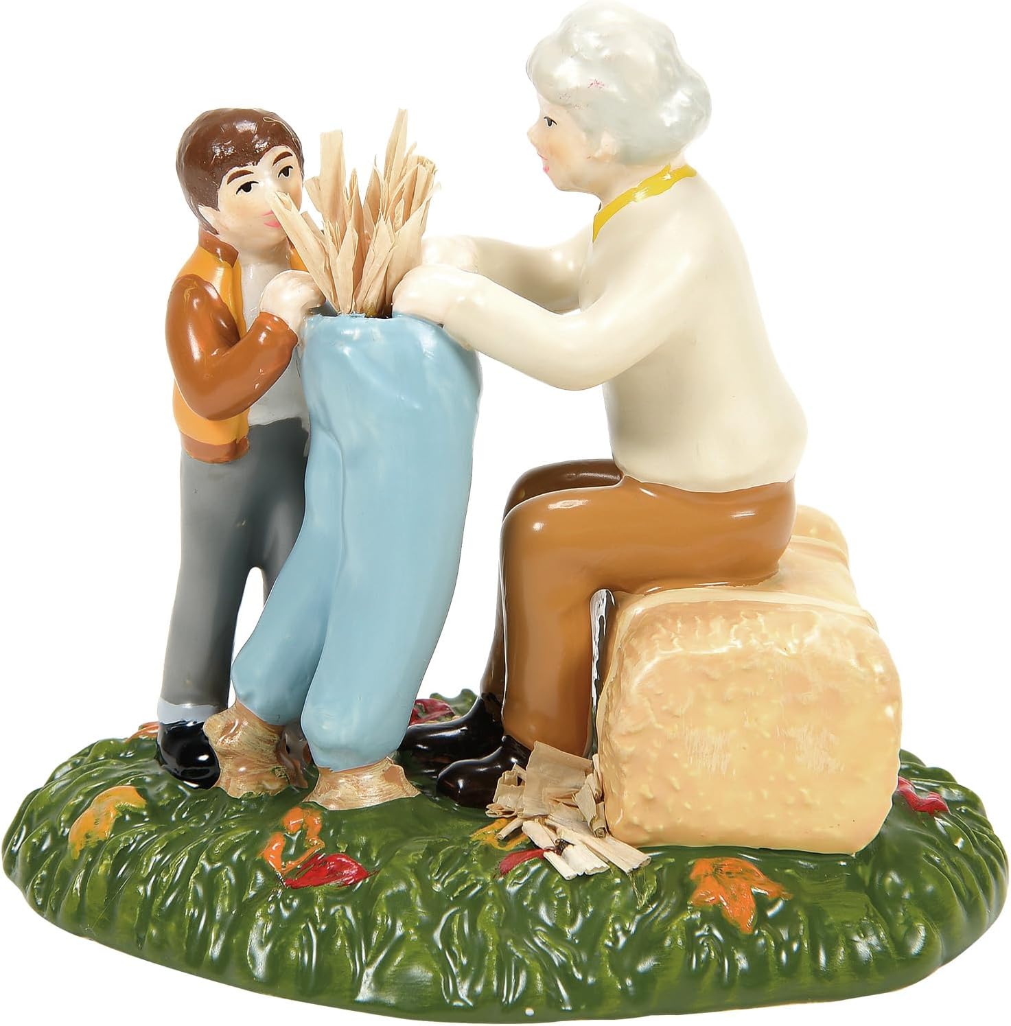 Department 56 Snow Village Halloween Accessories Nana I'm Stuffed Figurine, 2.76 Inch, Multicolor