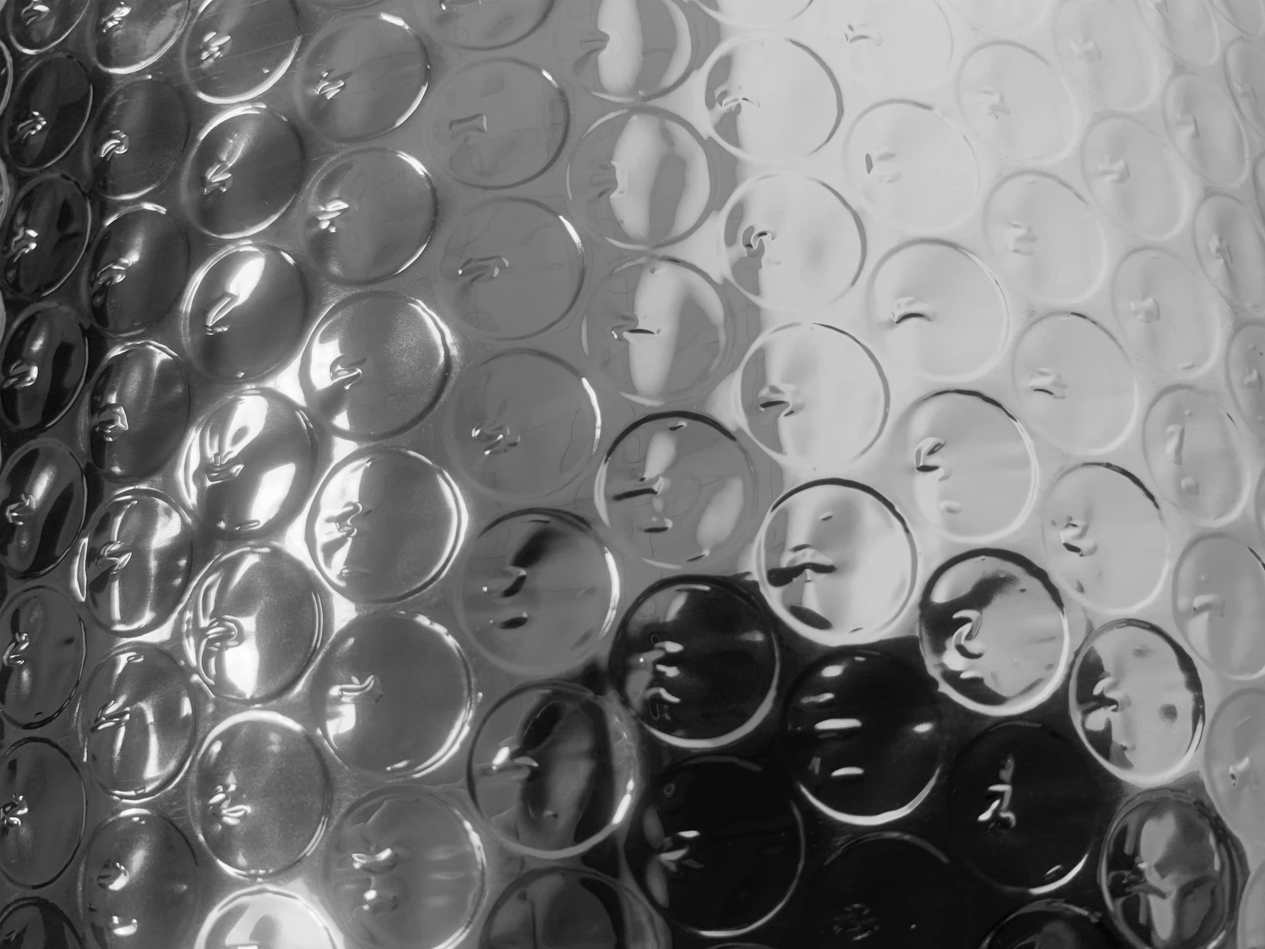 LARS360 Film isolant - Film isolant à bulles - Isolation du toit - 3-4 mm - Épaisseur : 3-4 mm - Double film isolant en aluminium - Rétention de la chaleur (1,0 x 15 m - 15 ?) Argenté