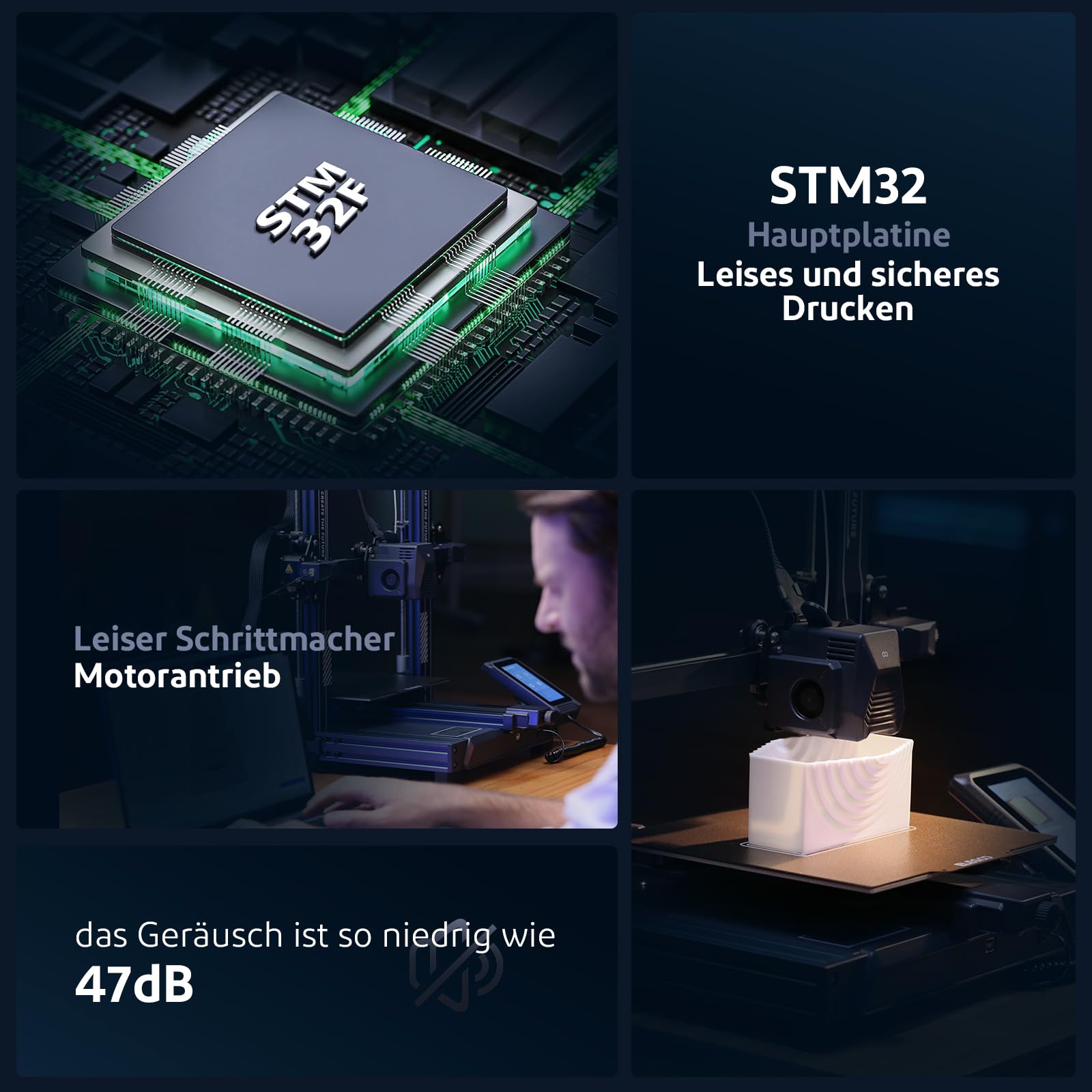 ELEGOO Neptune 3 Pro FDM drukarka 3D z automatycznym poziomowaniem łóżka, wytłaczarka bezpośrednia Dual-Gear, napęd podwójnego wrzeciona pociągowego, zdejmowany ekran pojemnościowy, 225 x 225 x 280 mm