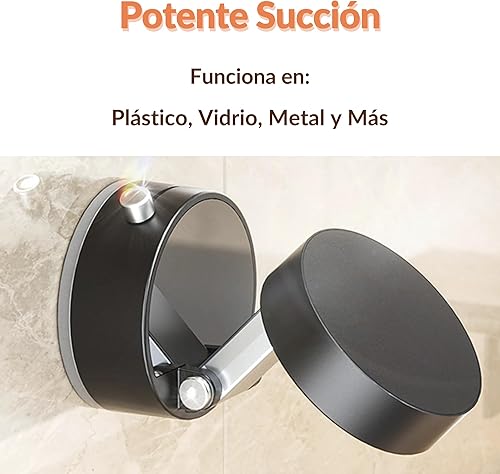 Miniatura 3 de Soporte magnético para teléfono de succión al vacío de 360°, soporte magnético para teléfono de automóvil, soporte para teléfono celular y soportes