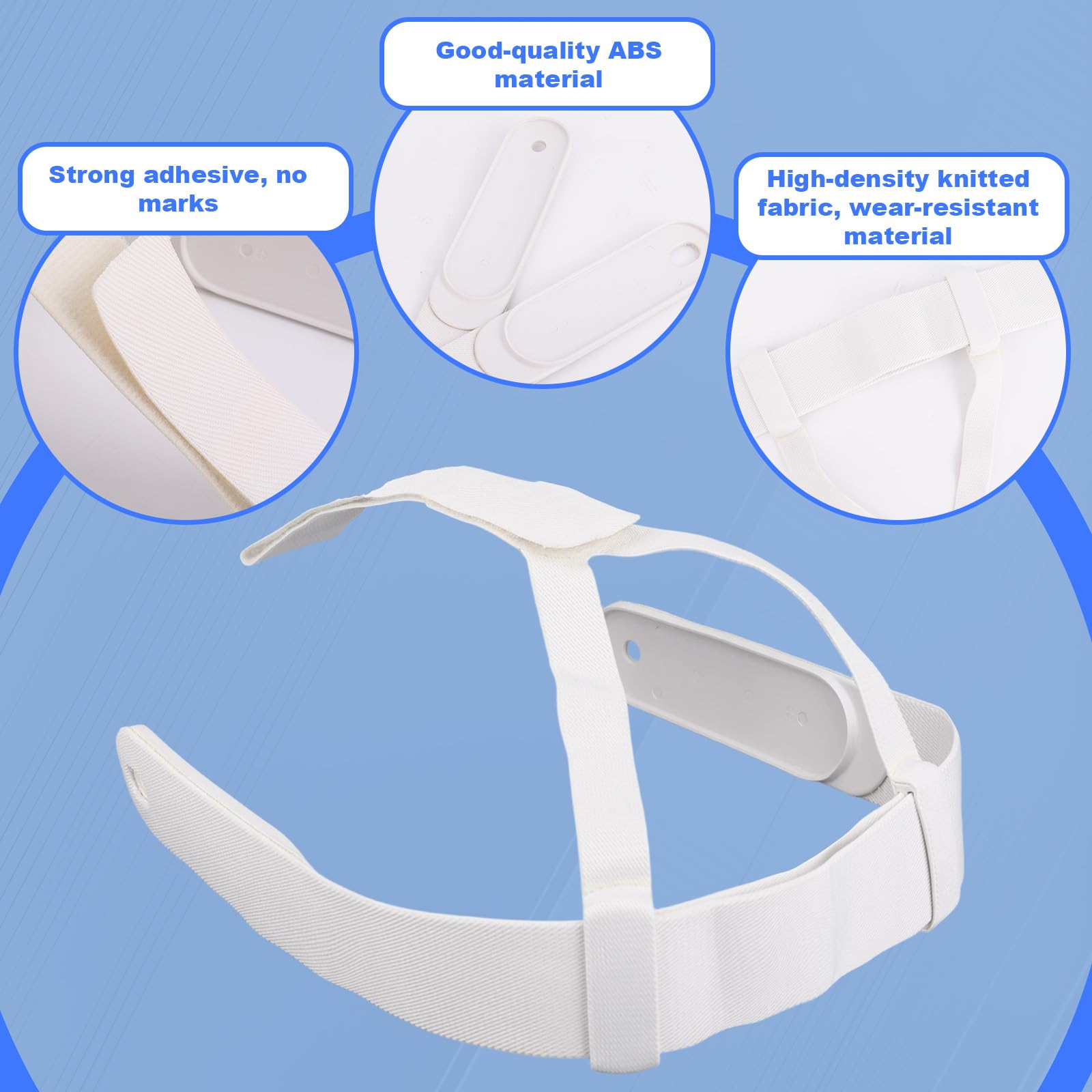 Correa Repuesto para la Cabeza para Oculus Meta Quest 3/3s, Ajustable Diadema de Mayor Comodidad for Accesorios de VR
