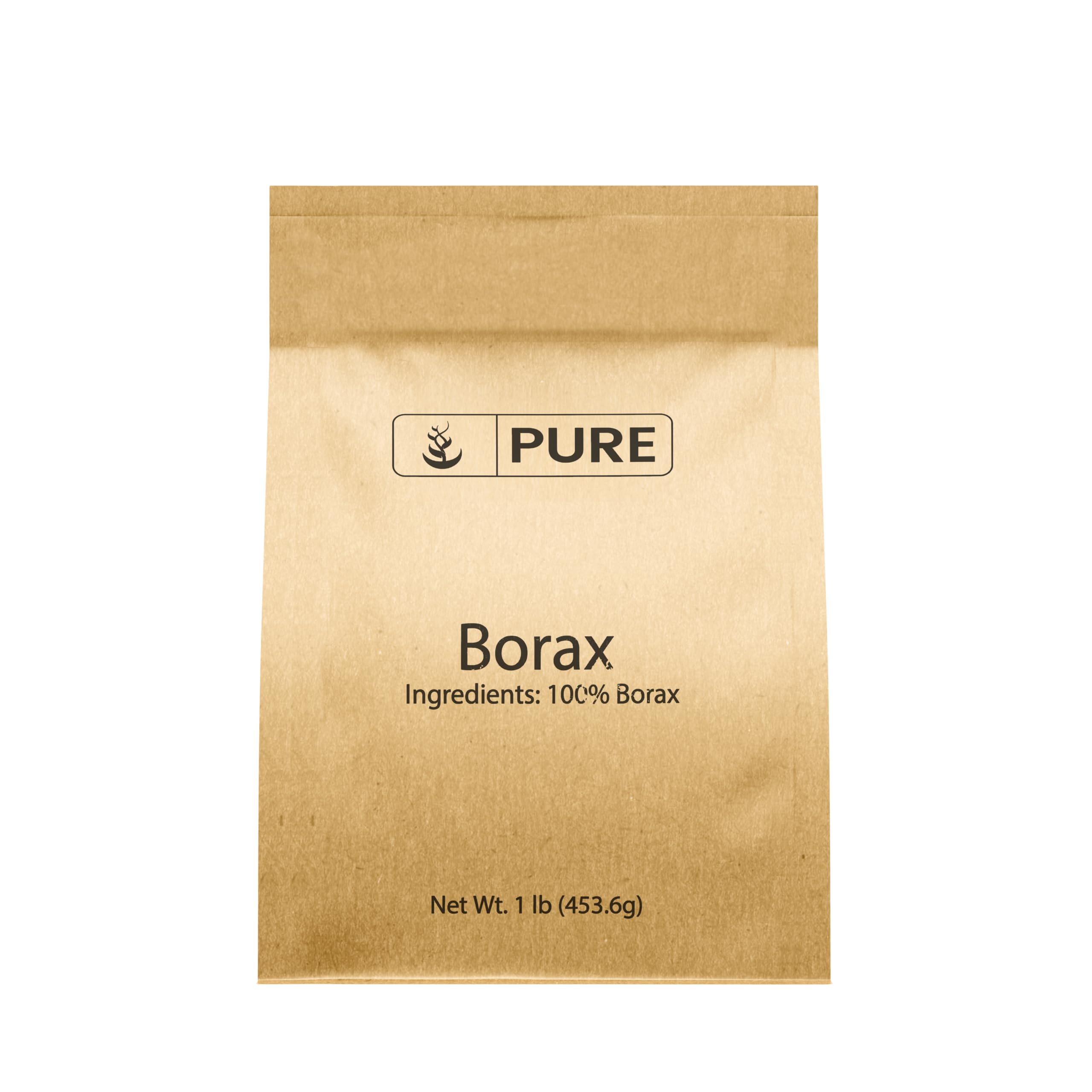 PURE ORIGINAL INGREDIENTS Borax (1 lb), Multipurpose Cleaning Natural Agent, Ideal Slime Ingredient