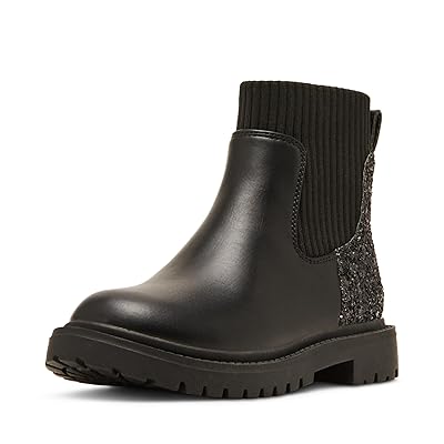 Steve Madden Kids Lilyana (Toddler/Little Kid) Girls Shoes Black