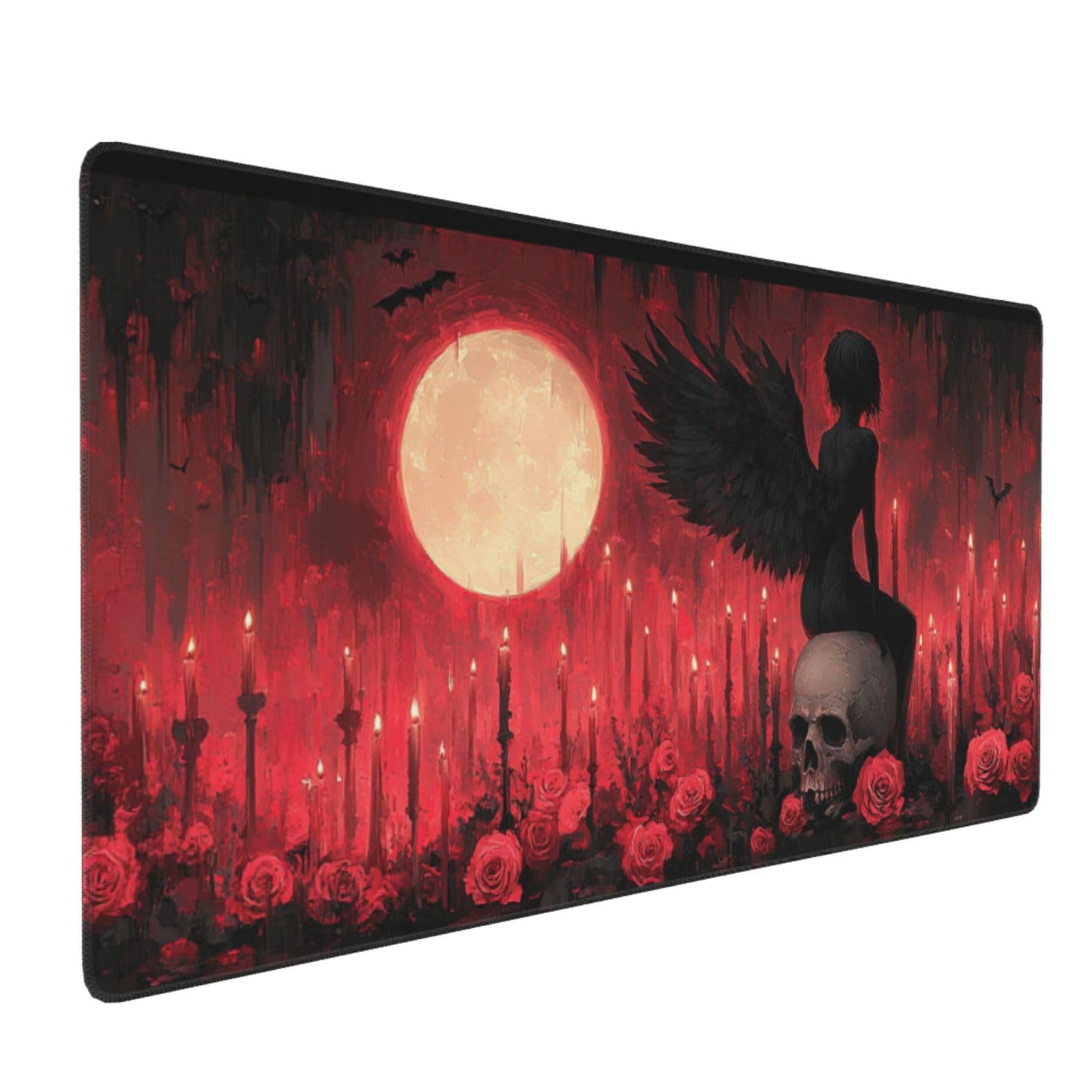 Rosa Alfombrilla de Ratón XXL 1200x600x3mm, Alfombrilla Raton Rosa de Superficie Especial, Alfombrilla Ratón Gaming XXL de Alta Precisión 120x60cm, Home Decor, Accesorios de Oficina, Regalo Mujer-z297