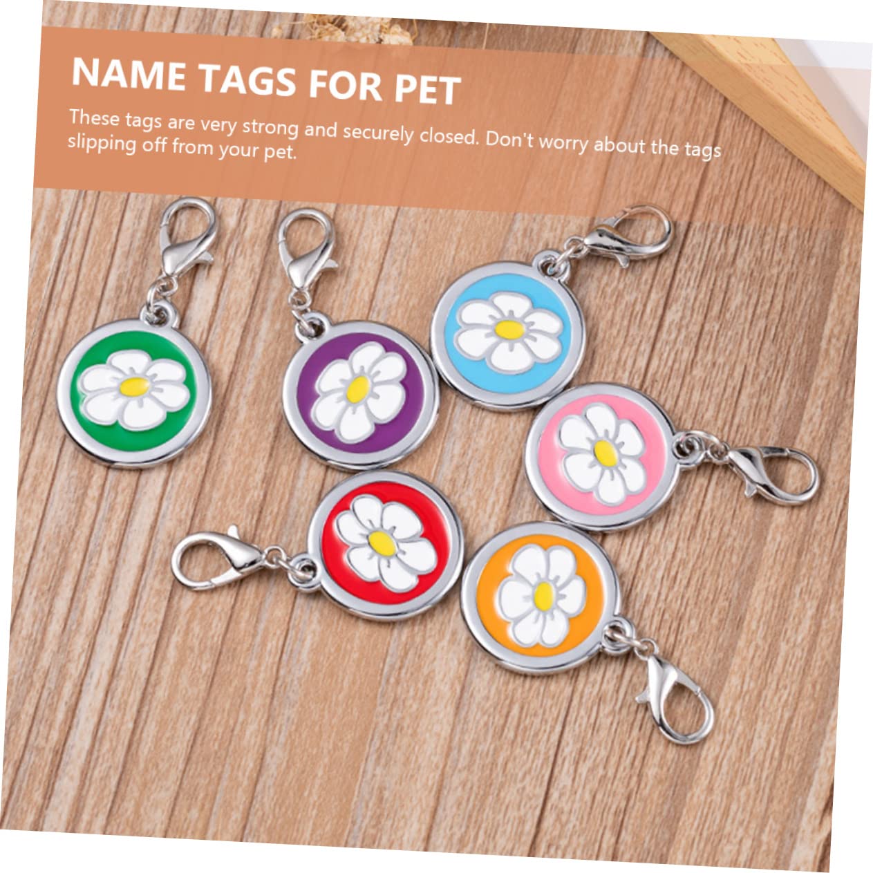 Toyvian 5 Set Targhetta Identificativa Per Animali Domestici Medagliette Personalizzabili Per Collare Accessori Decorativi Per Cane E Design E Vivaci 5 Pezzi*5