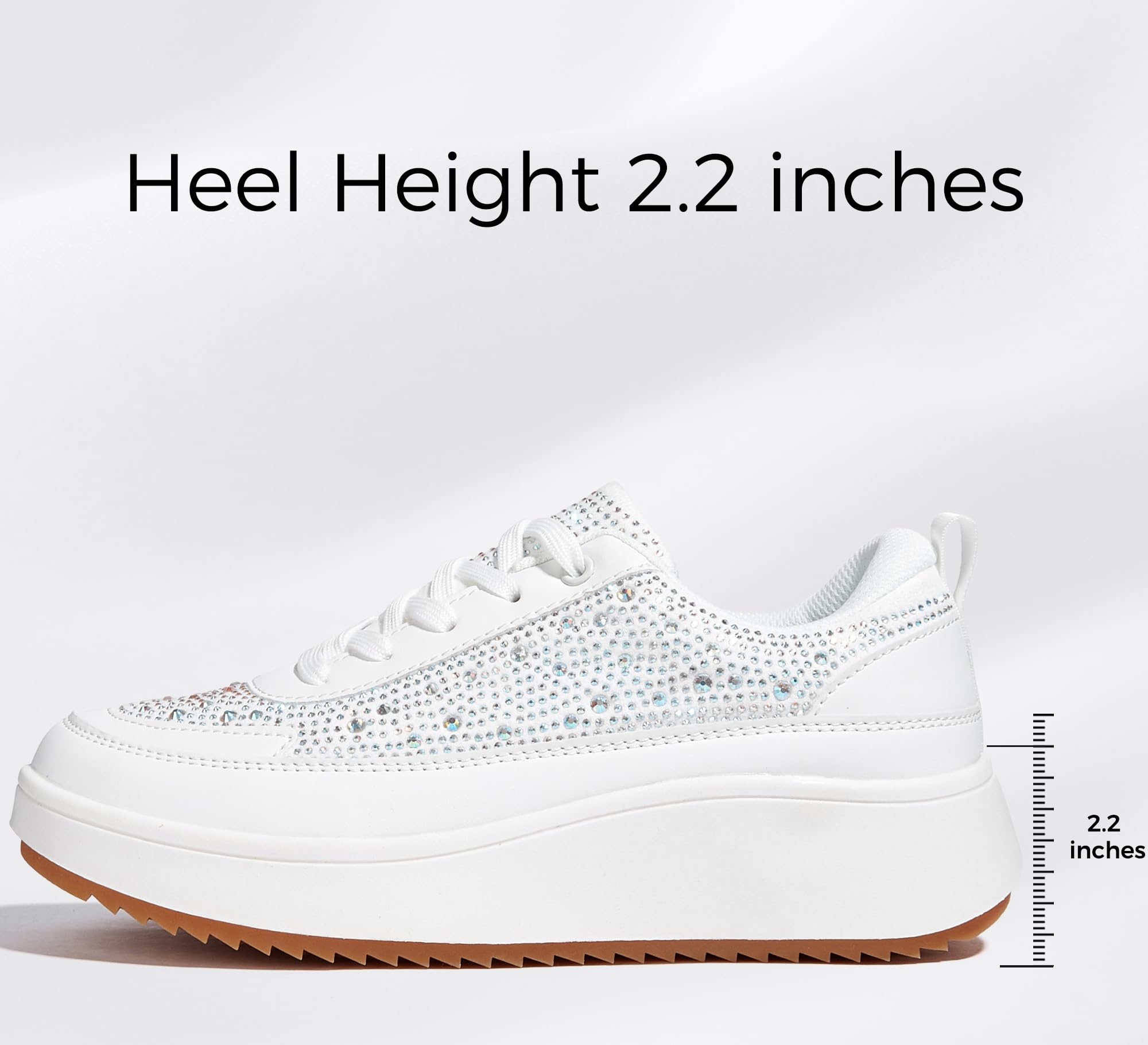 LUCKY STEP Sneakers Donna Platform, Scarpe Chunky