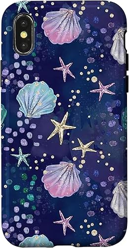 Miniatura 7 de Funda para iPhone 11 Pro Max Aesthetic Seashell Purple Ocean