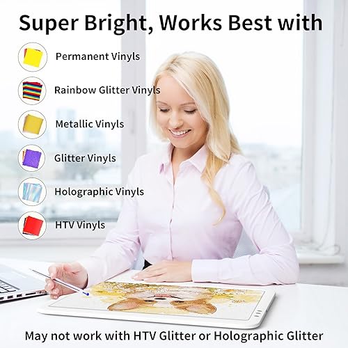 Miniatura 5 de iVAOOZE Caja de luz recargable con batería para trazar, caja de luz inalámbrica A3, tablero de luz para dibujar bocetos HTV, almohadilla de luz