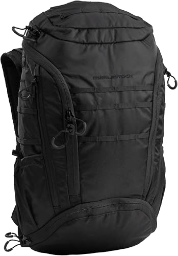 Eberlestock Little Trick Pack - Expandable EDC Backpack with an Edgy, Modern-Executive Style, Black